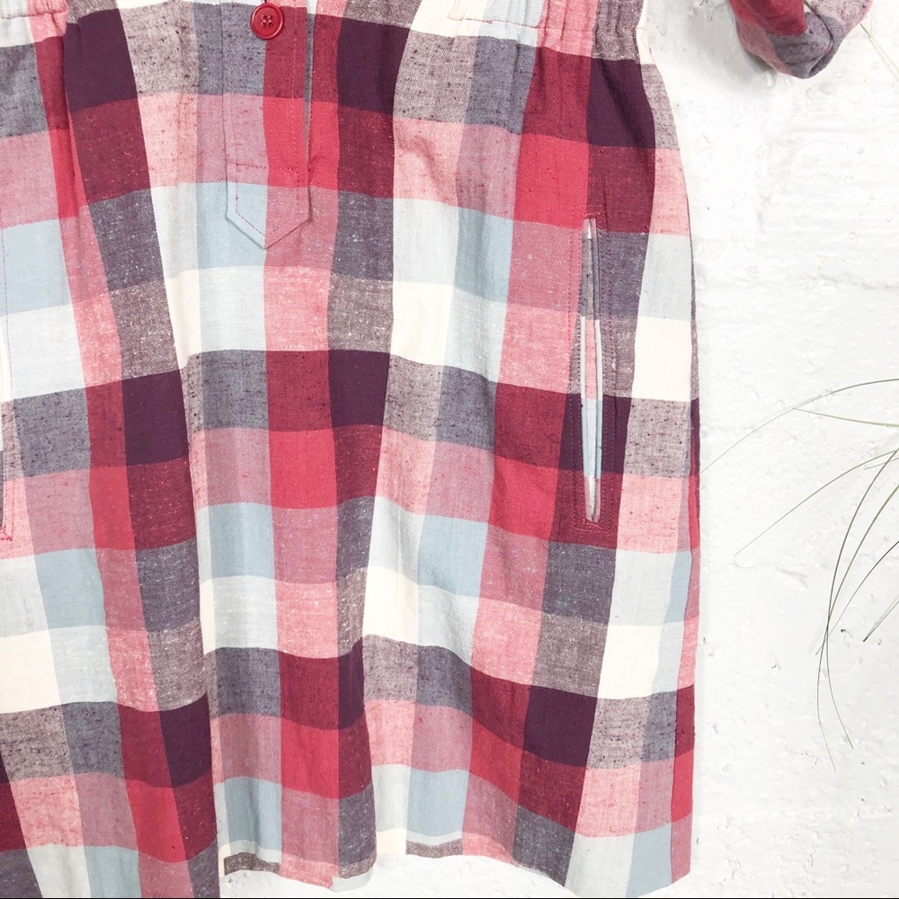 Theory Dominica Plaid Dress Size 0 - Picture 5 of 8